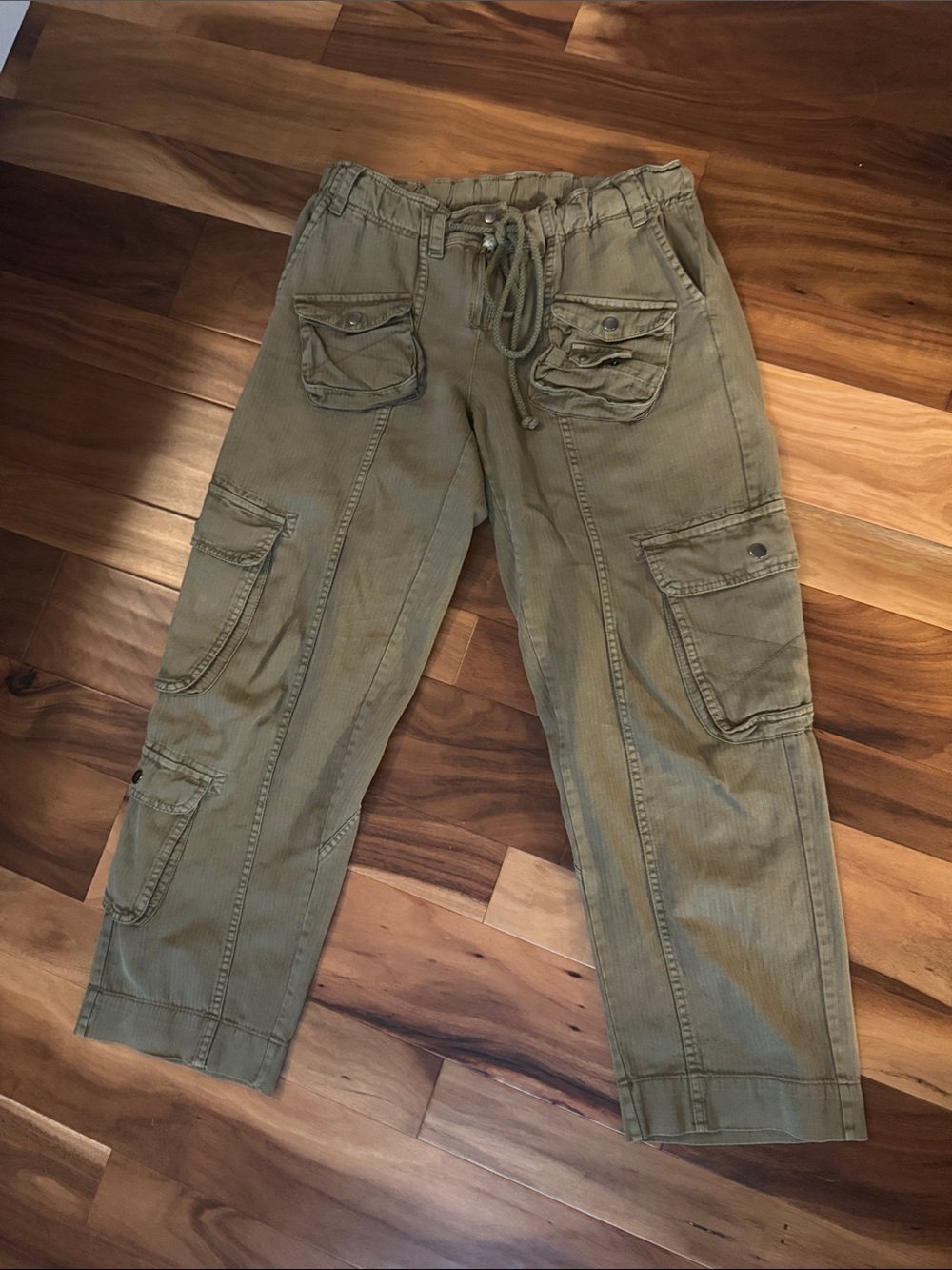 Free people, Tahiti Cargo Pants size small